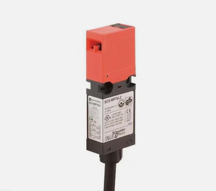 Safety switch, Telemecanique Safety switches XCS, plastic XCSMP, 1 NC + 1 NC, slow break, pre cabled 2 m
