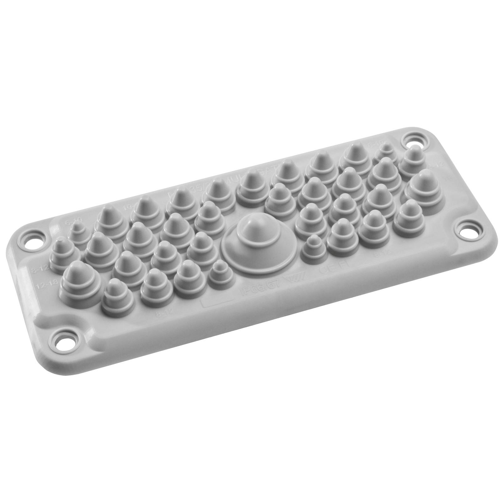 Cable entry membrane, PanelSeT, Spacial, type FL21 with 37 entrances IP66