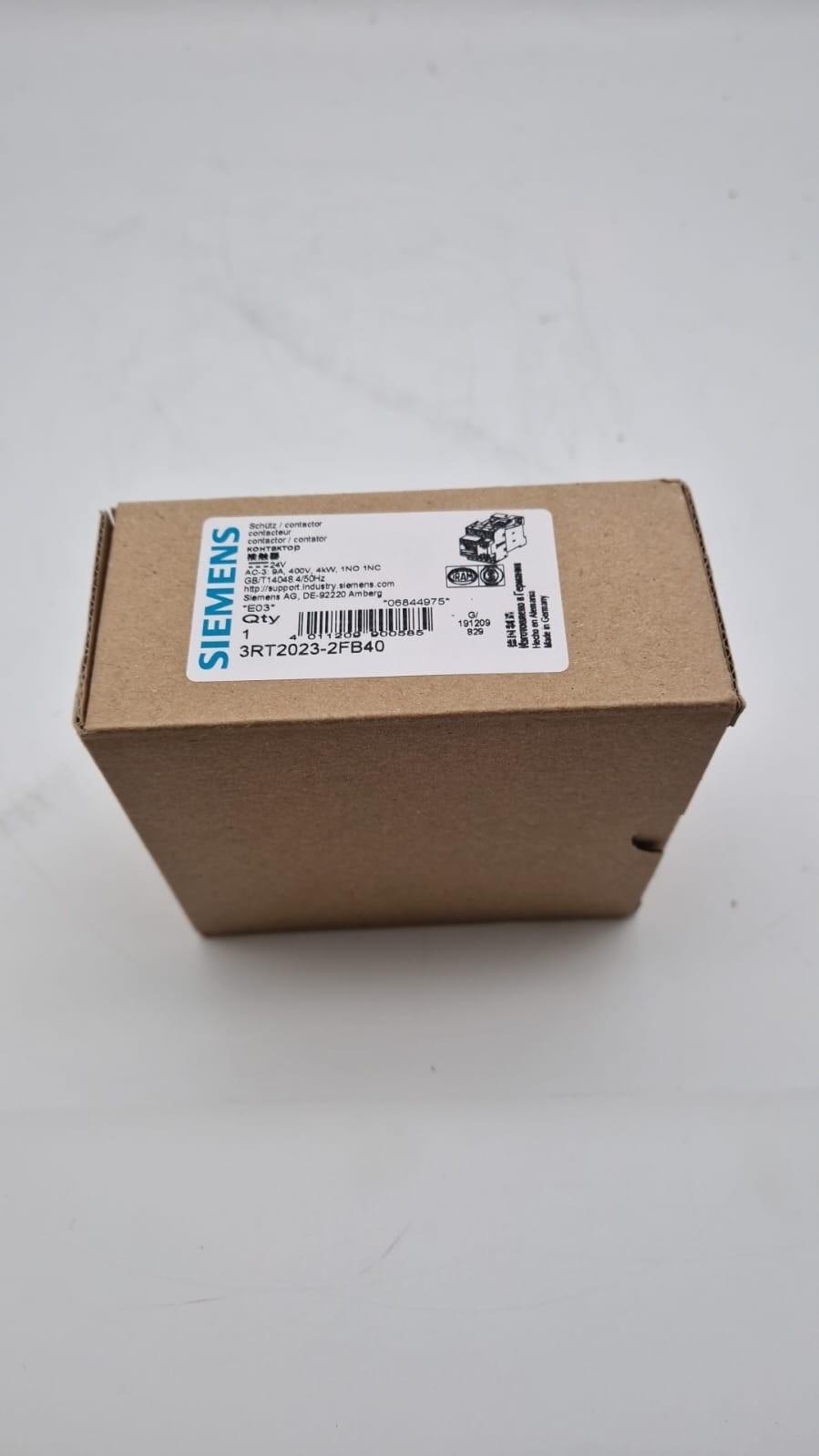 CONTACTOR S0 9A 24VDC 1NO/1NC SPRG