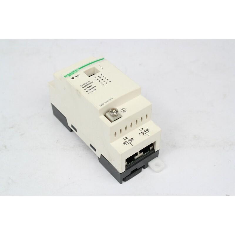 serial link tap junction box - for PLC Twido - 1 RJ45 - 2 RJ45