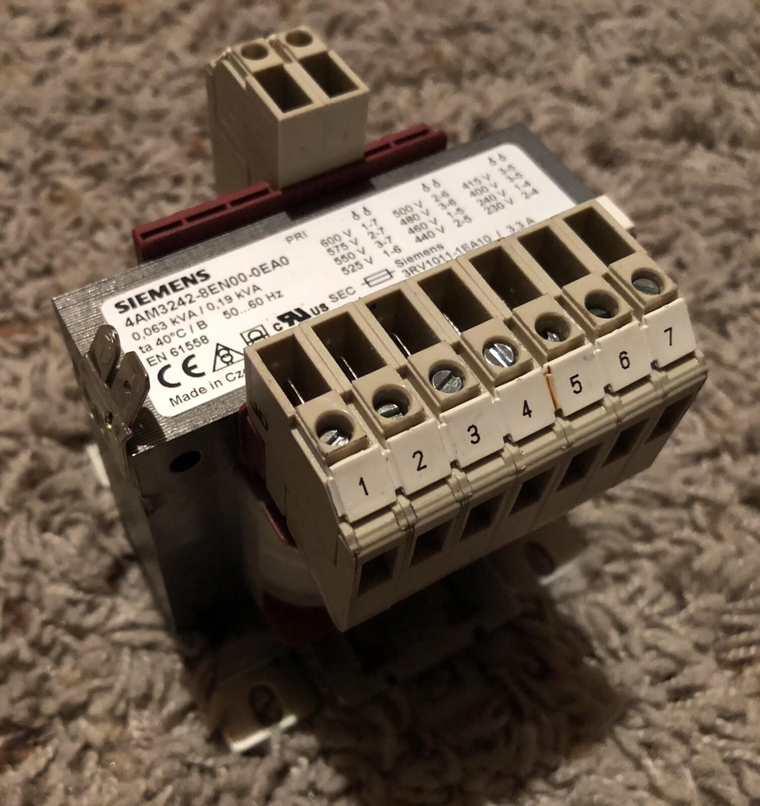 XFMR, 1-PH, 0.063KVA, PRI 600-230V, SEC 24V