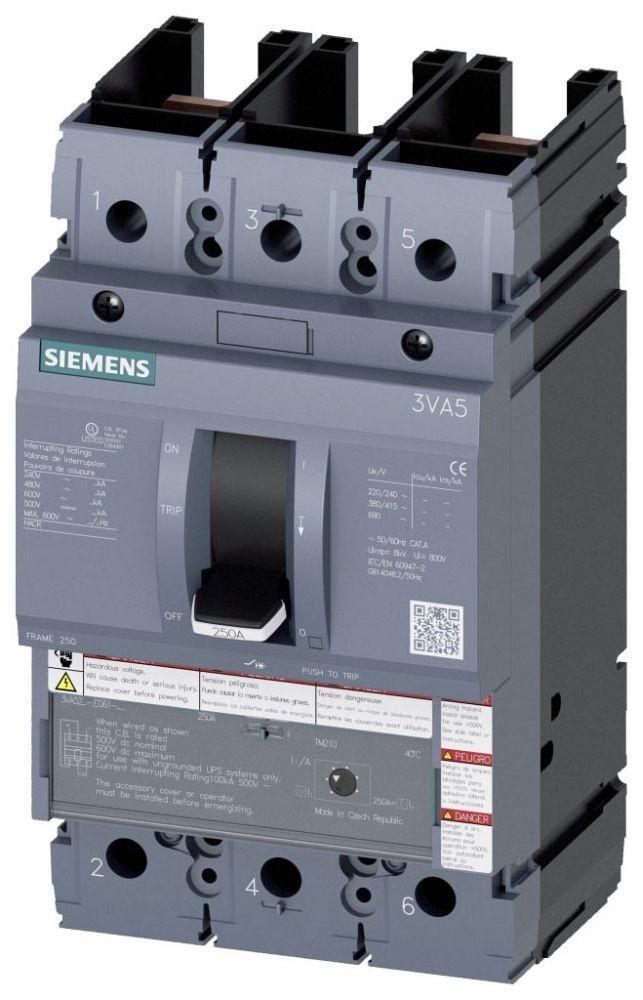 BRKR 3VA52 2(3)P 200A 35KA FTFM