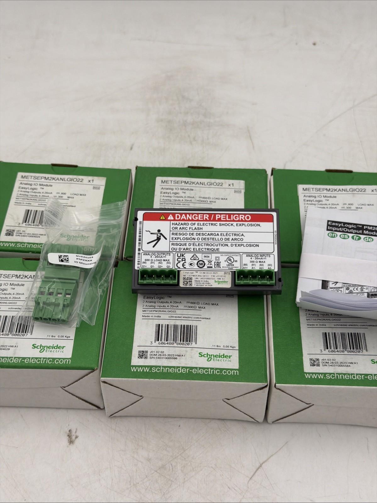 EasyLogic PM2X30 - I/O Module - Analogue - 2 inputs + 2 outputs