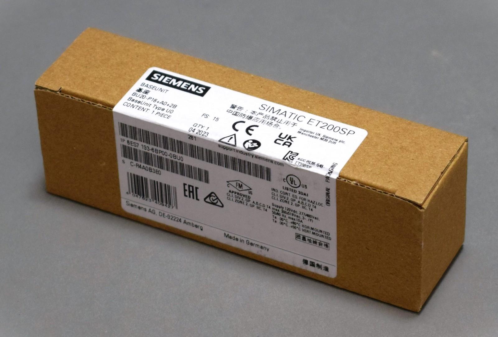 BaseUnit Typ U0. BU20-P16+A0+2B. PU 1