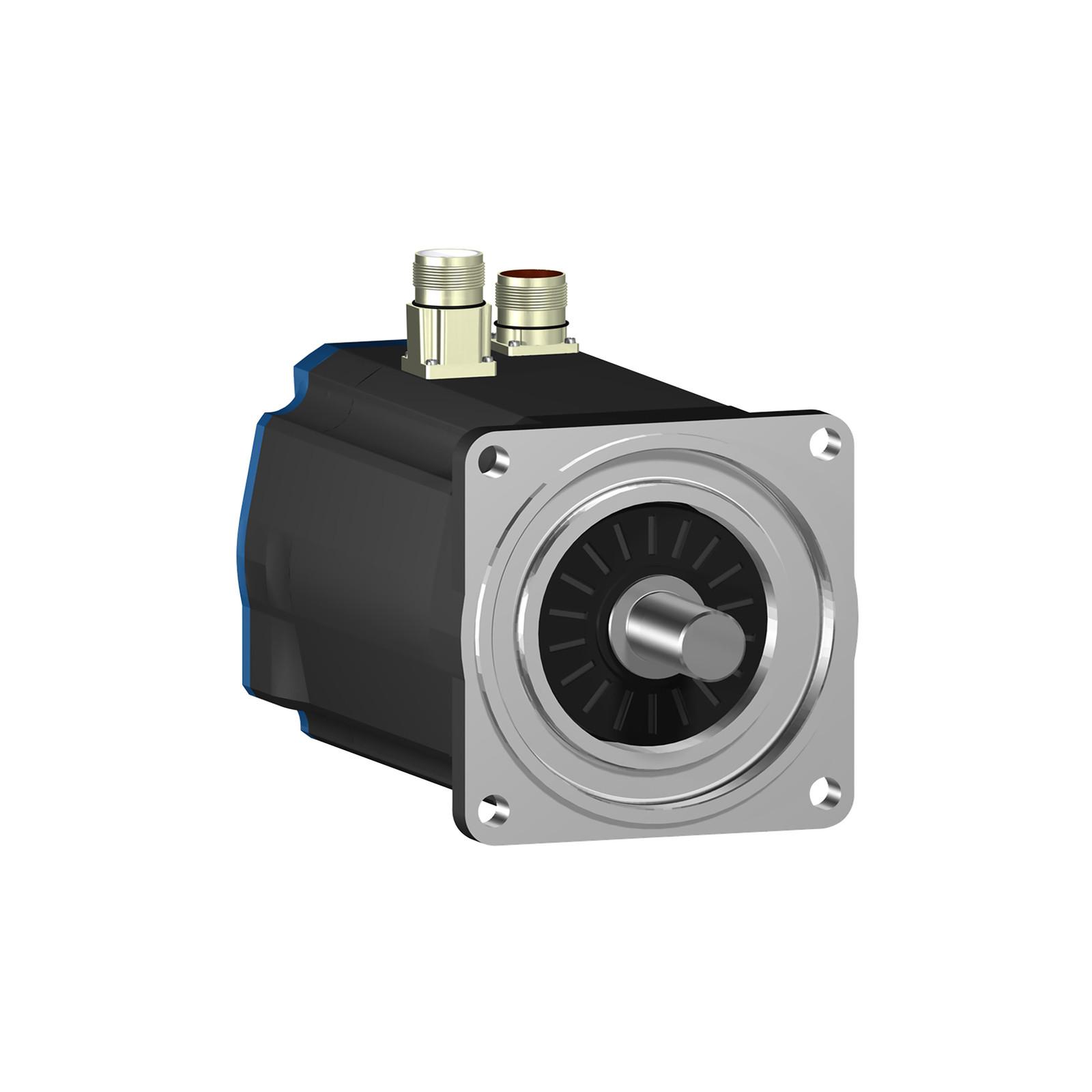 servo motor BSH, Lexium 05, 11.1N.m, 1500rpm, 140mm, keyed shaft, Sincos single turn, with brake, IP65, straight