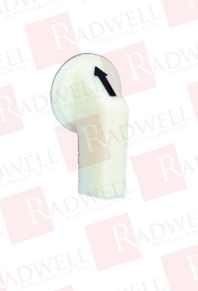 Handle, Harmony 9001K, Harmony 9001SK, long handle, white, 30 mm, for selector switch