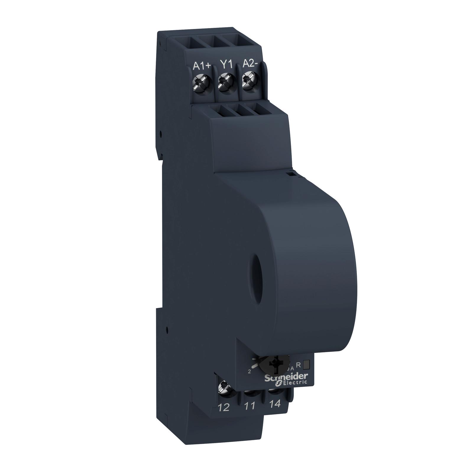 current control relay, Harmony Control Relays, 5A, 1CO, overcurrent function, 250V AC DC