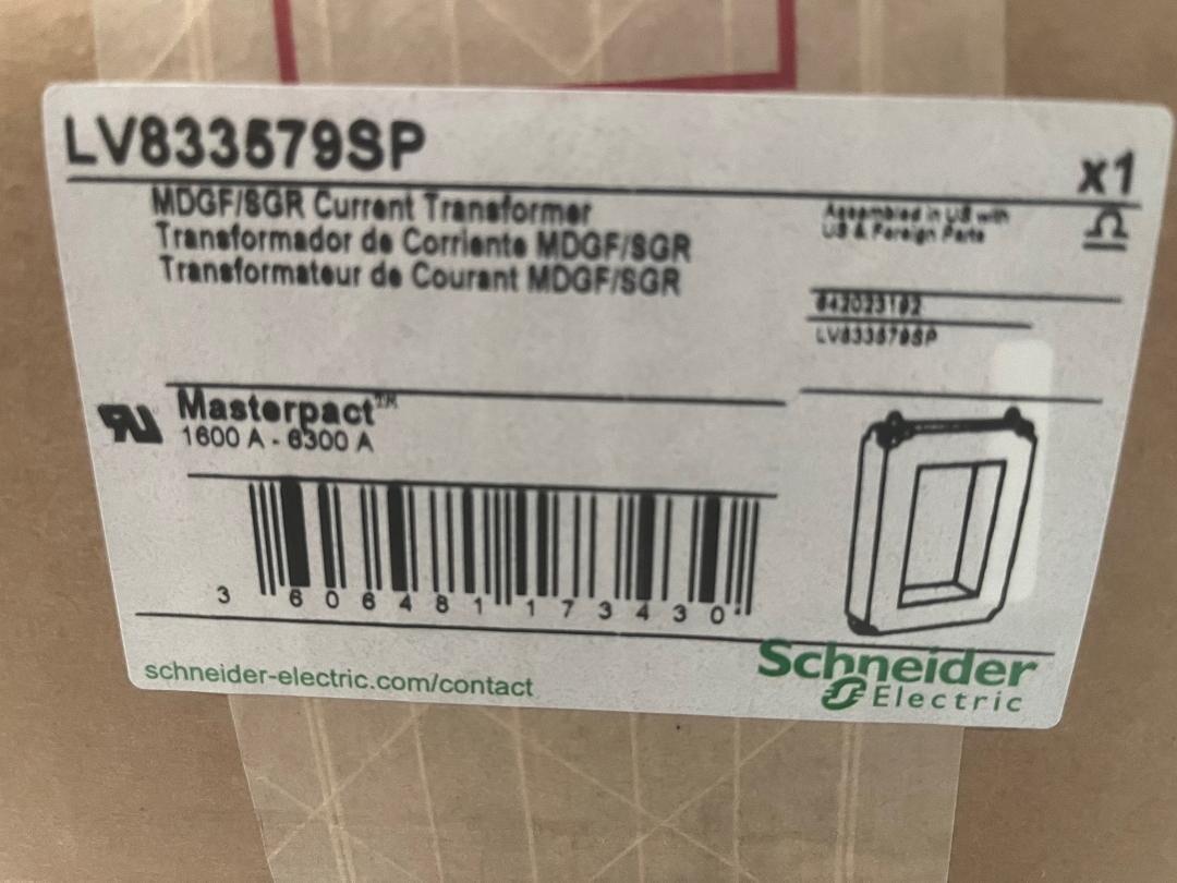 External current sensor, MasterPact MTZ1/MTZ2/MTZ3, source ground return (SGR), earth fault protection, spare part