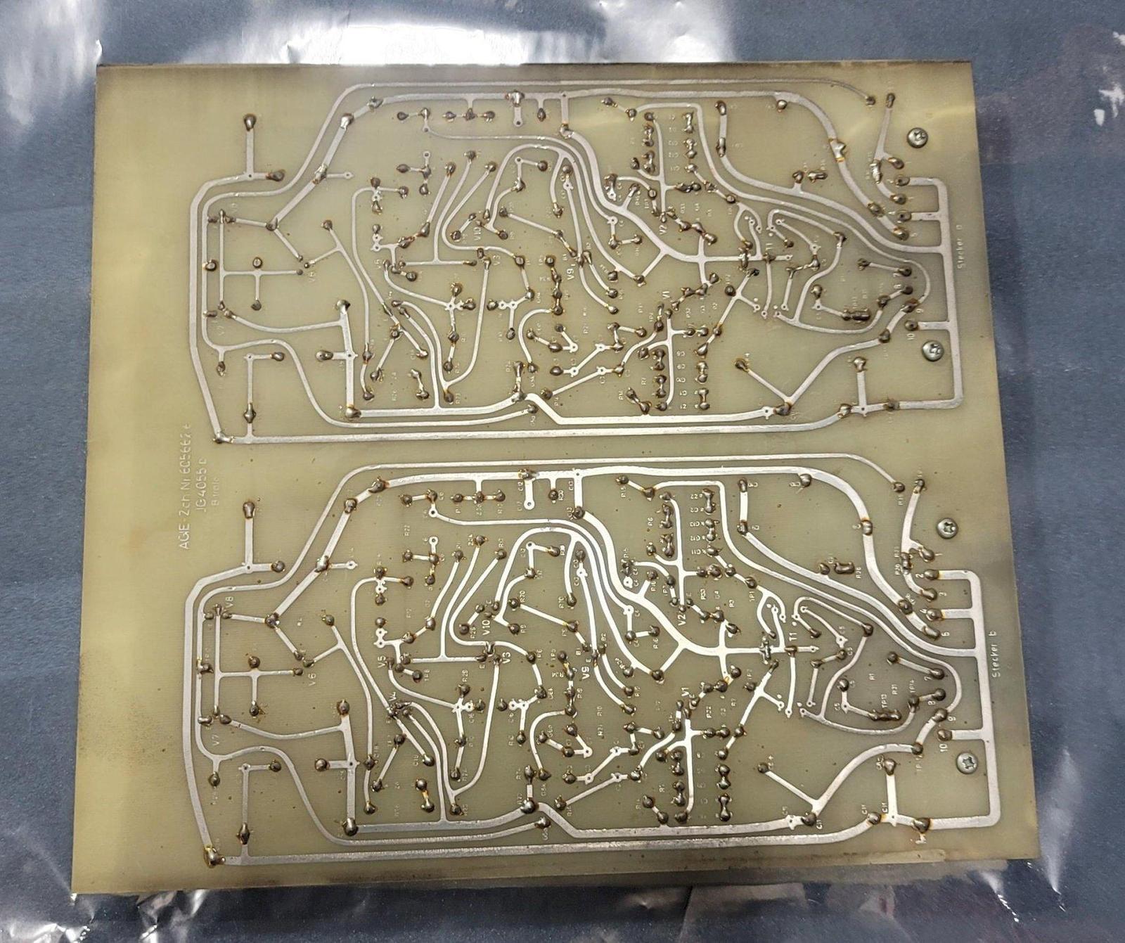 605662.6 JG4055D Circuit Board, Removed from Small Hole EDM