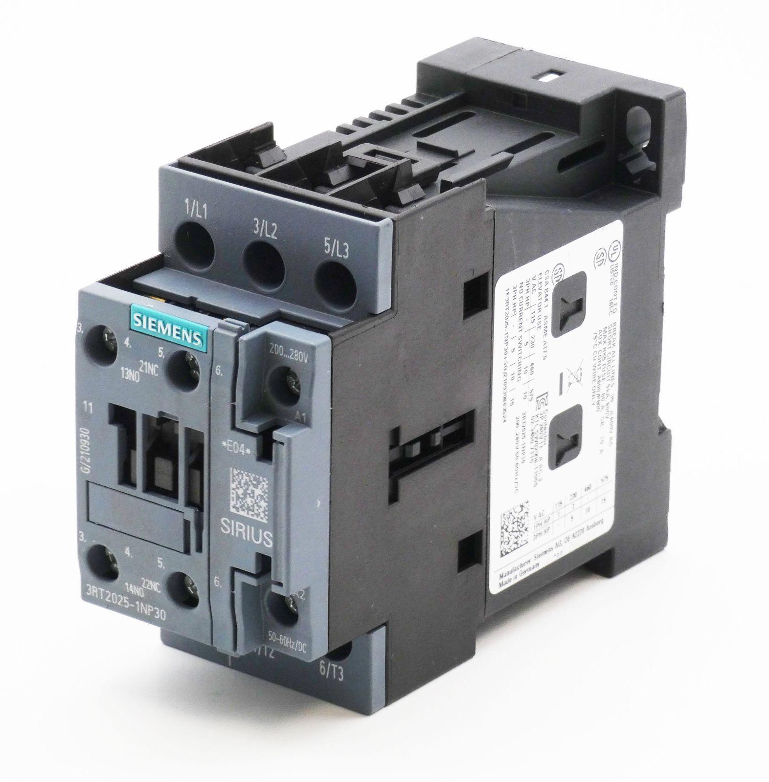 CONTACTOR S0 16A 200-280VUC 1NO/1NC SCRW