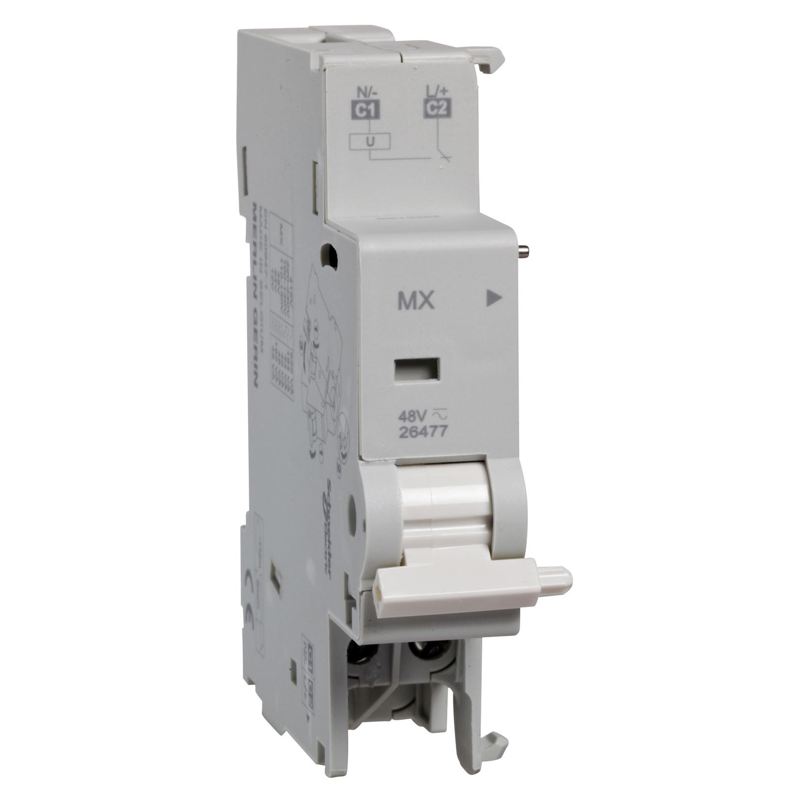 Multi9 - shunt trip release - MX - 110/415 V AC - 110/130 V DC
