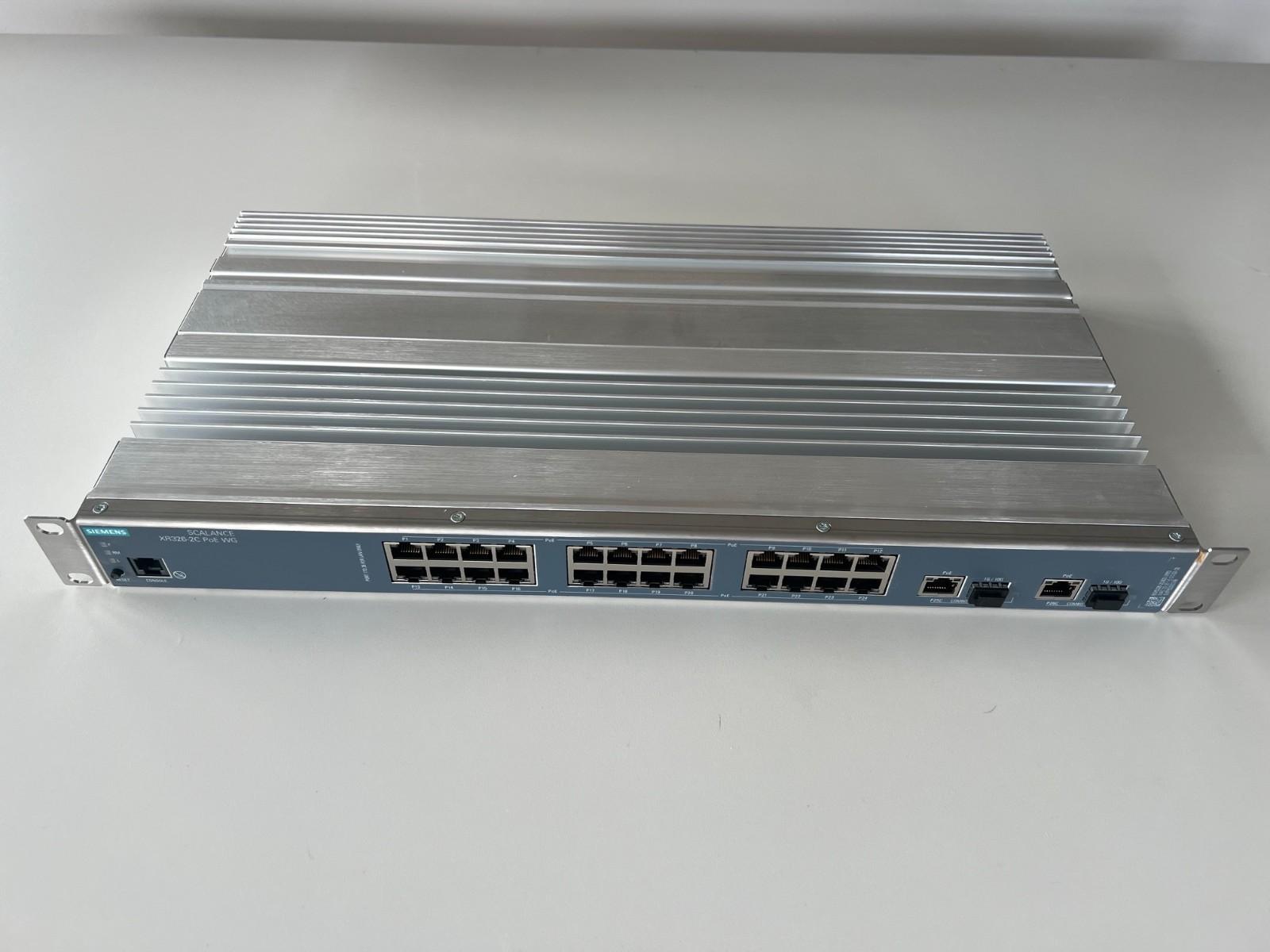 SCALANCE XR326-2C WG PoE (w/o UL-cert.)
