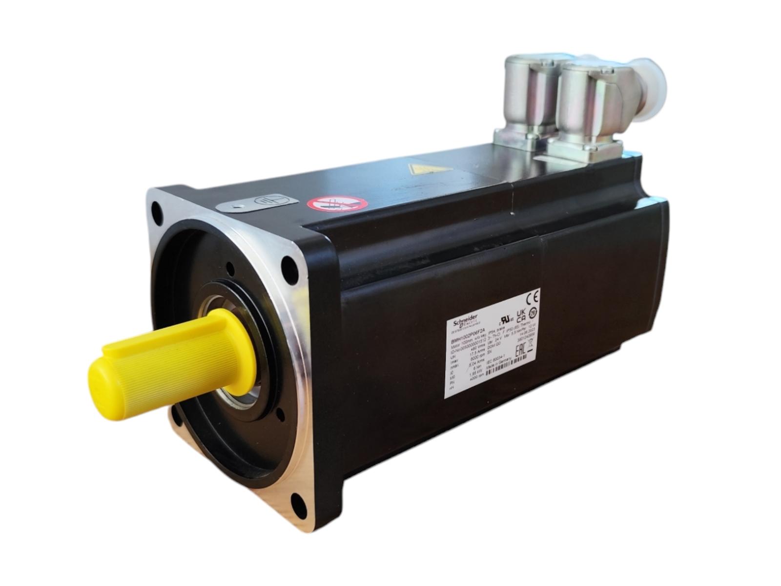 servo motor BMH, Lexium 32, 6.2Nm, 6000rpm, untapped shaft, with brake, IP54, 16bit encoder