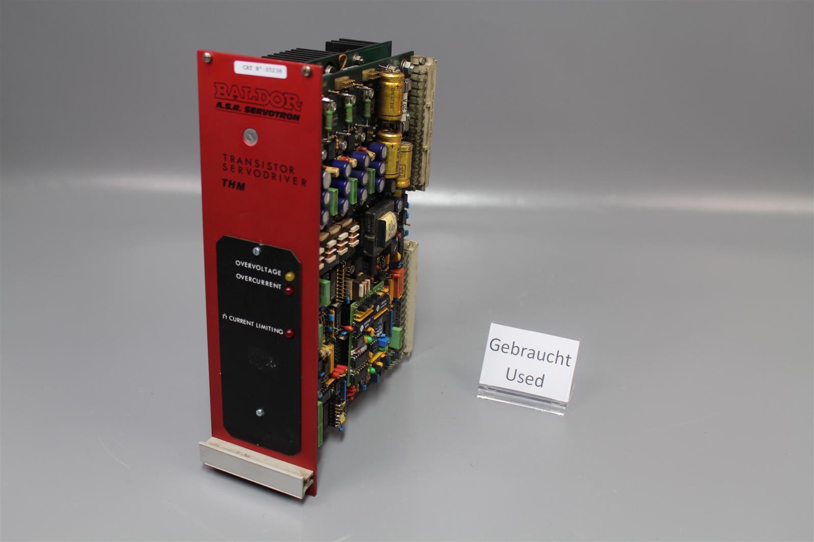 Asr THM 200-20-700 Servocontroller Contrôleur Usé