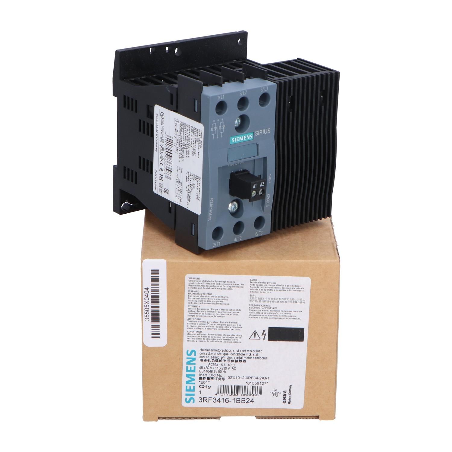 SSCONTACTOR, 3PH, 7.6A, 480V, 230VAC, 2PH