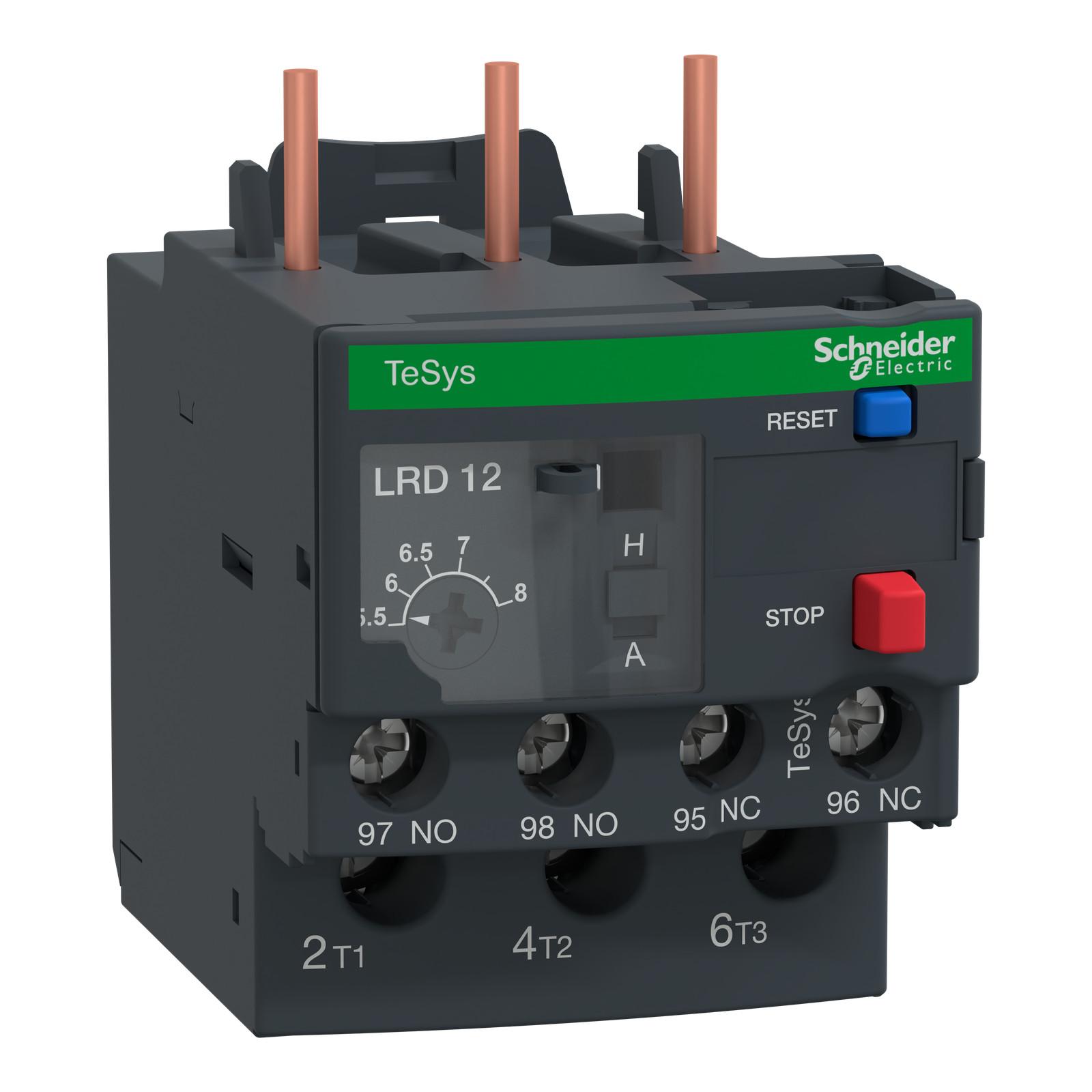 TeSys Deca thermal overload relays - 5.5...8 A - class 20