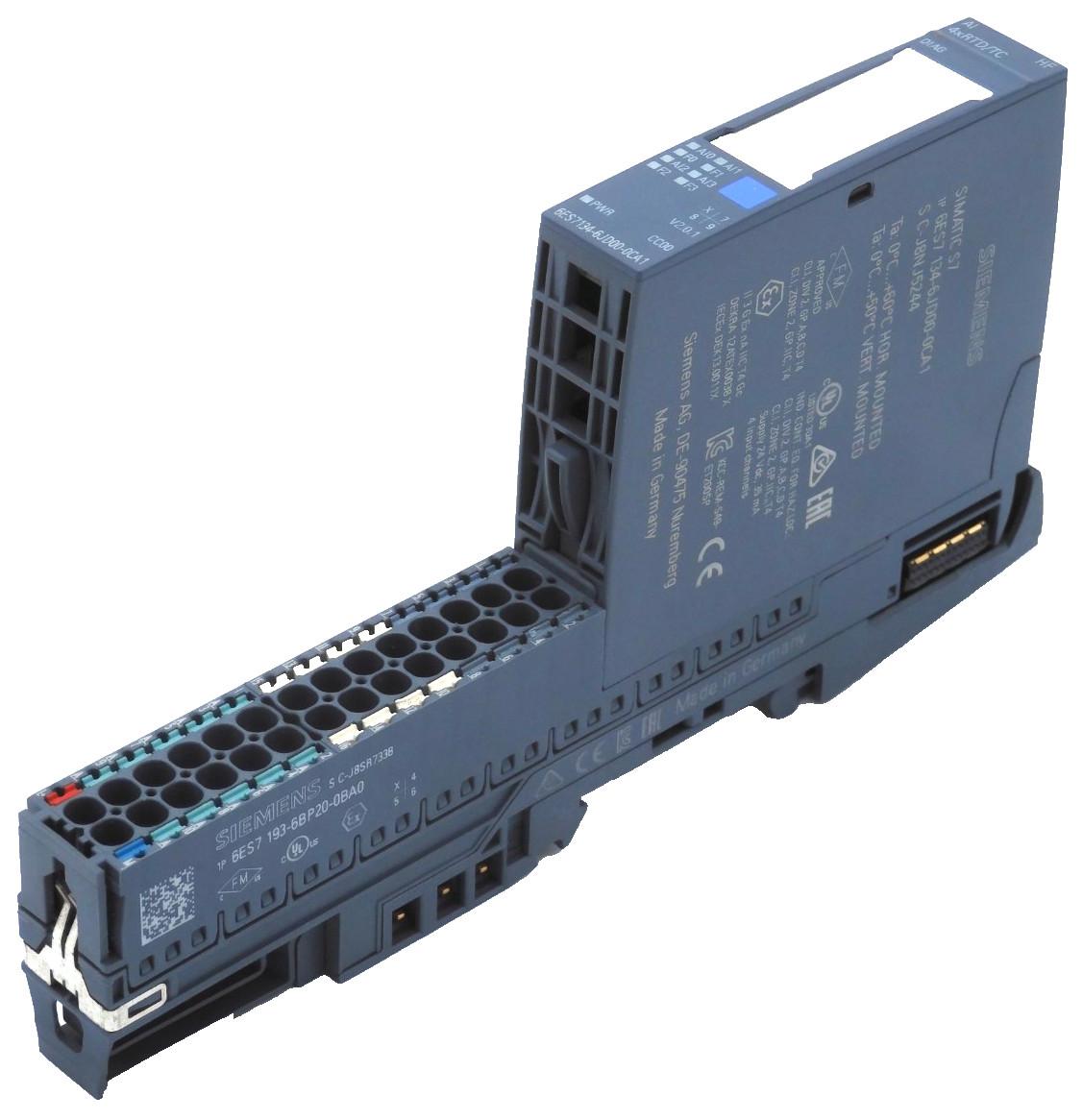 SIMATIC ET 200SP, AI 4XRTD/TC 2-/3-/4-WI