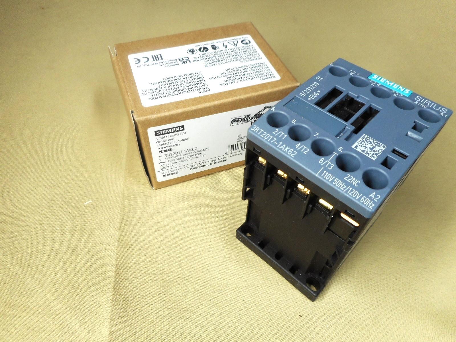 Contactor, S00, 12A, 1NC Aux, 120 VAC Coil