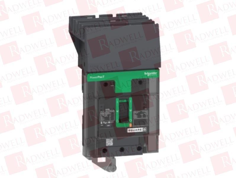 Circuit breaker, PowerPacT B, 90A, 3 pole, 600Y/347VAC, 18kA, I-Line, thermal magnetic, 80%, ABC