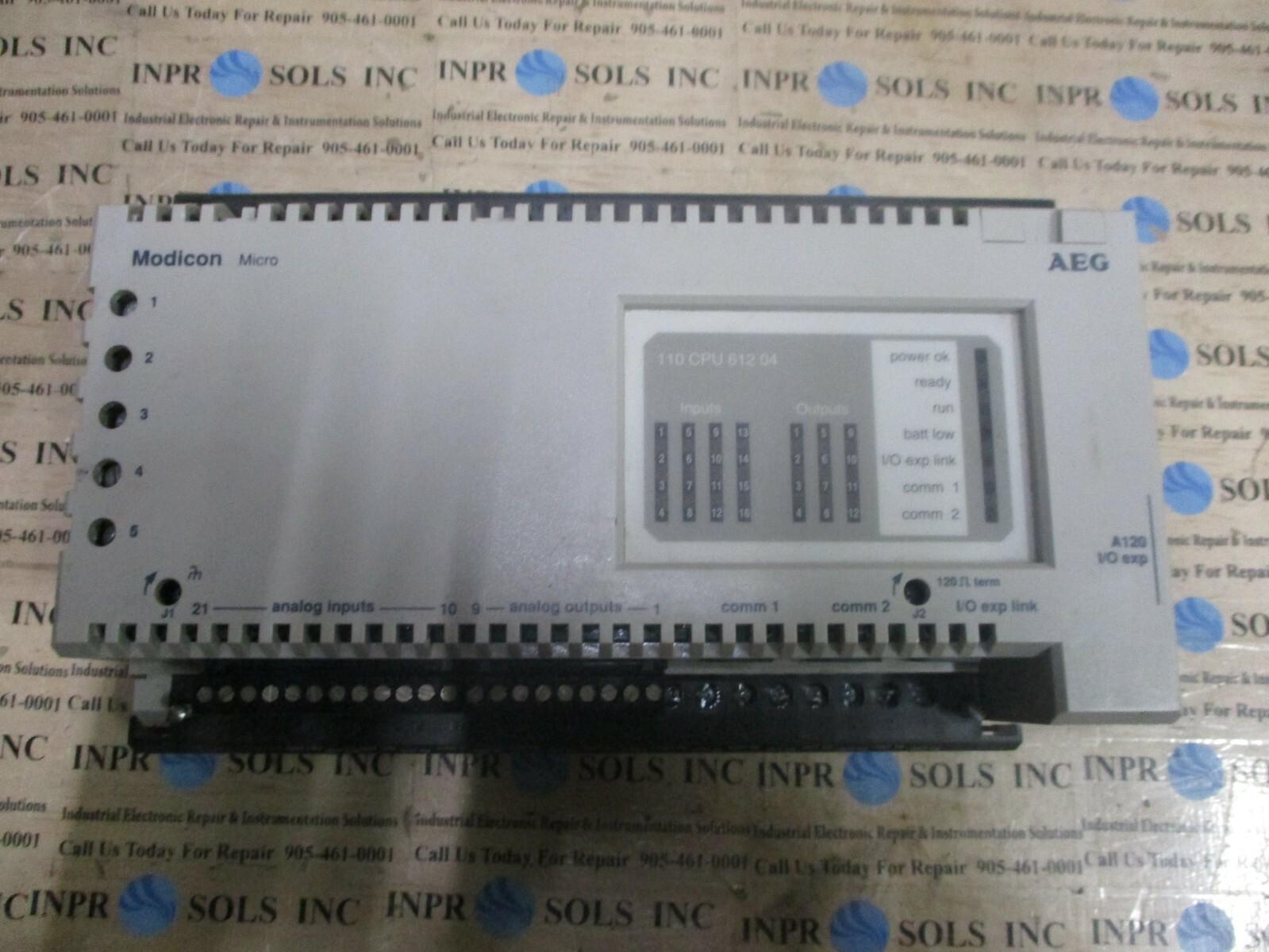 Schneider 110CPU72200 Modicon Micro Controller GEADAT U060 Parts*