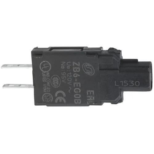 Complete body for pilot lights, Harmony XB6, light block with body/fixing collar neon bulb 230 V