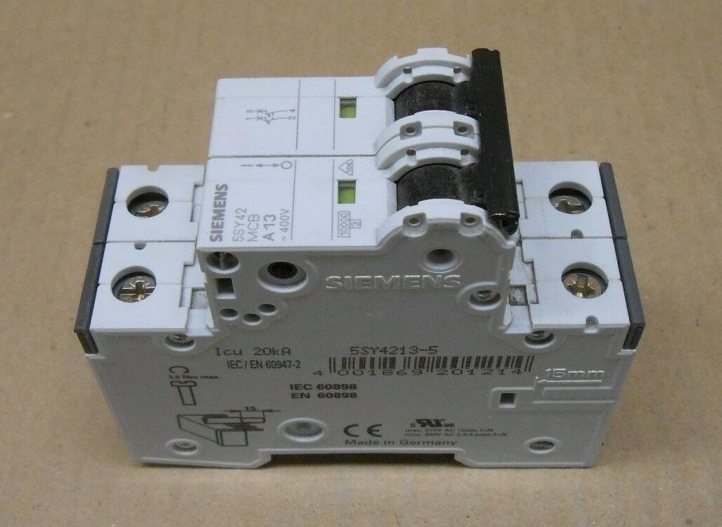 SUP PTOR 5SY4 2P 480V 13A 5K A-TRIP