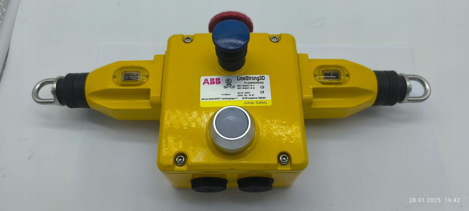 LineStrong3D Pull wire emergency stop switch
