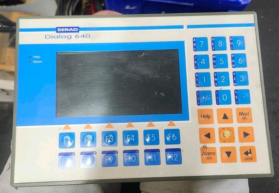 DIALOG 640 Smart Terminal LCD Screen Display Panel 24VDC