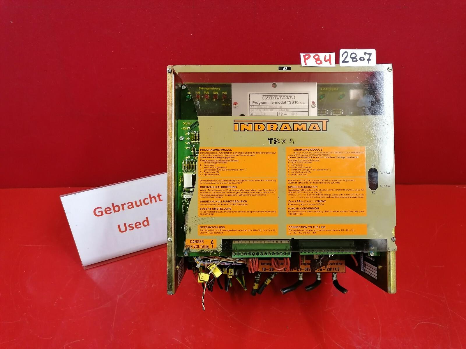 TRK6 TRK6-4U-380/60-60 Programming Module TSS10/594