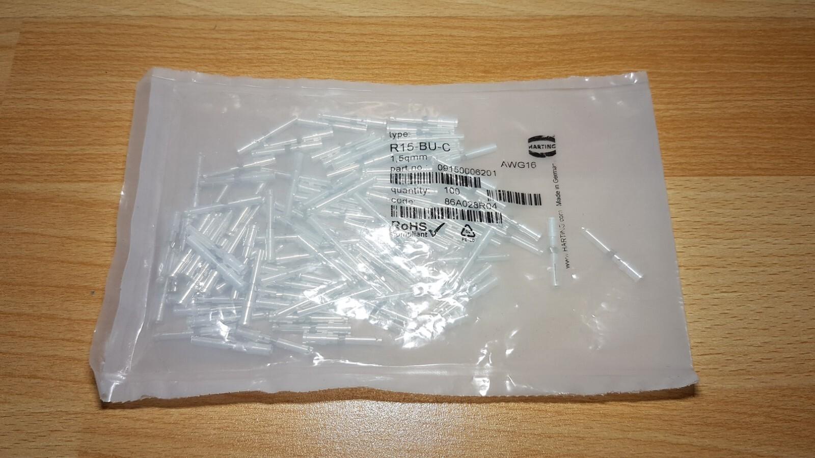 Crimp contact, Operating current: ≤10 A, Female, Copper alloy, Silver plated, Conductor cross-section: 1.5 mm², AWG 16