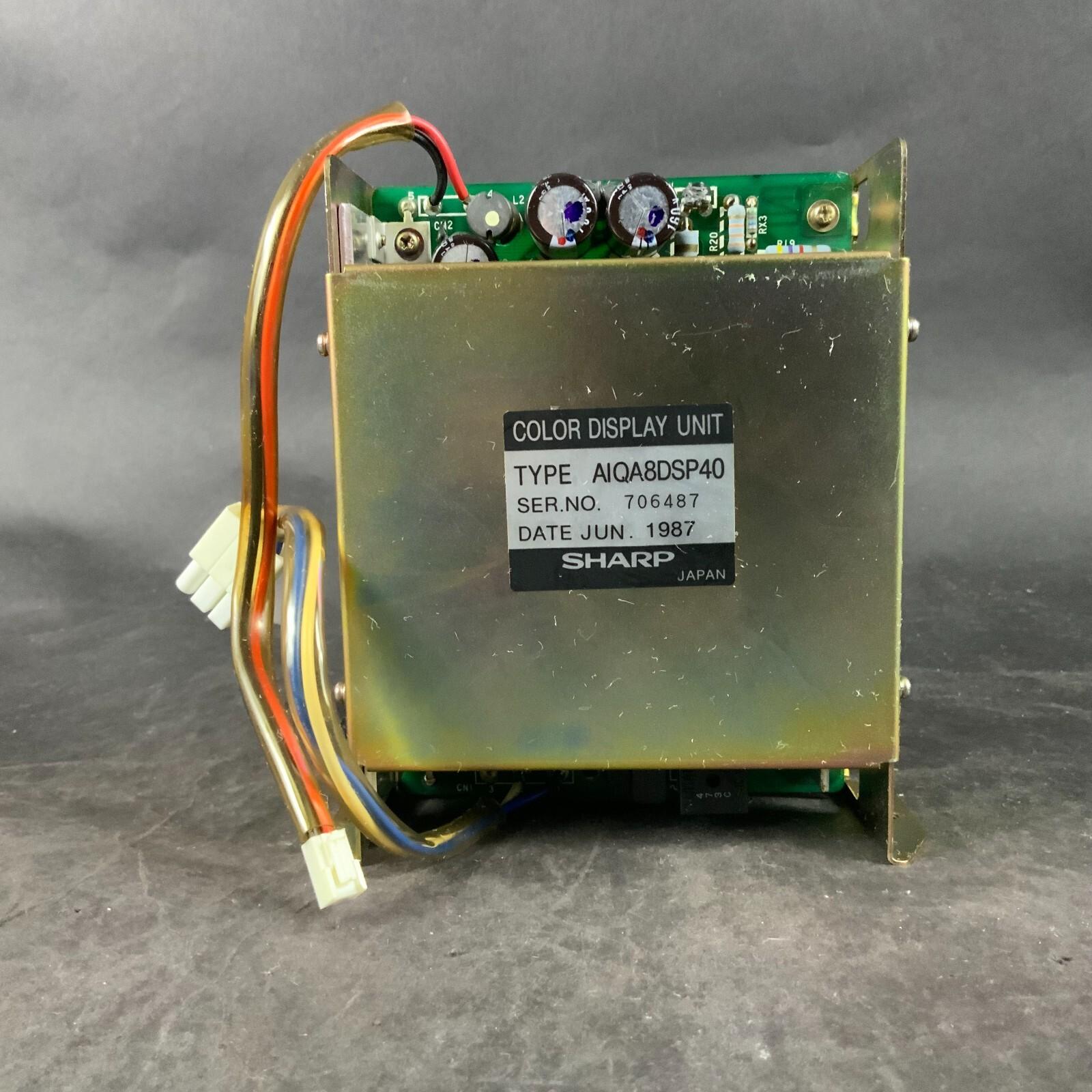 DL135L POWER SUPPLY AIQA8DSP40 COLOR DISPLAY UNIT 30 OBO
