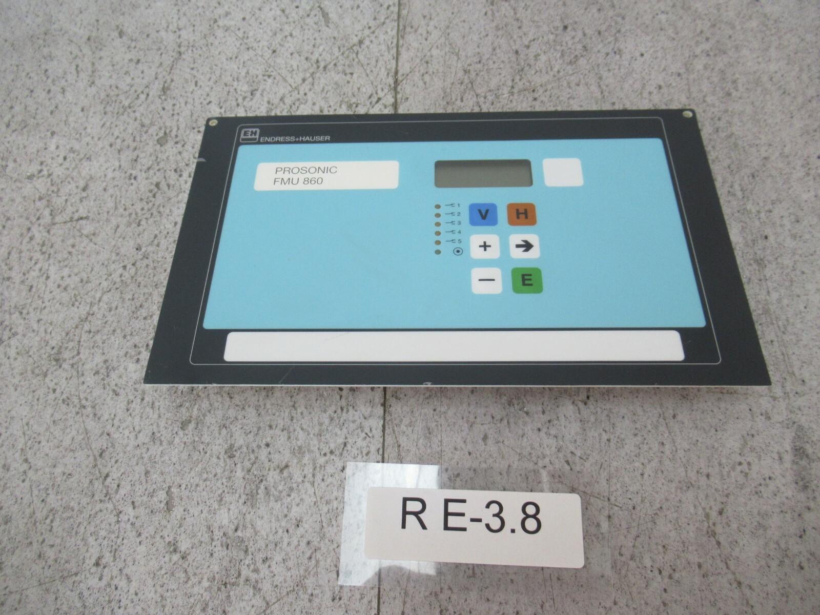 Endress 923240-1b Panneau de Commande PROSONIC FMU860