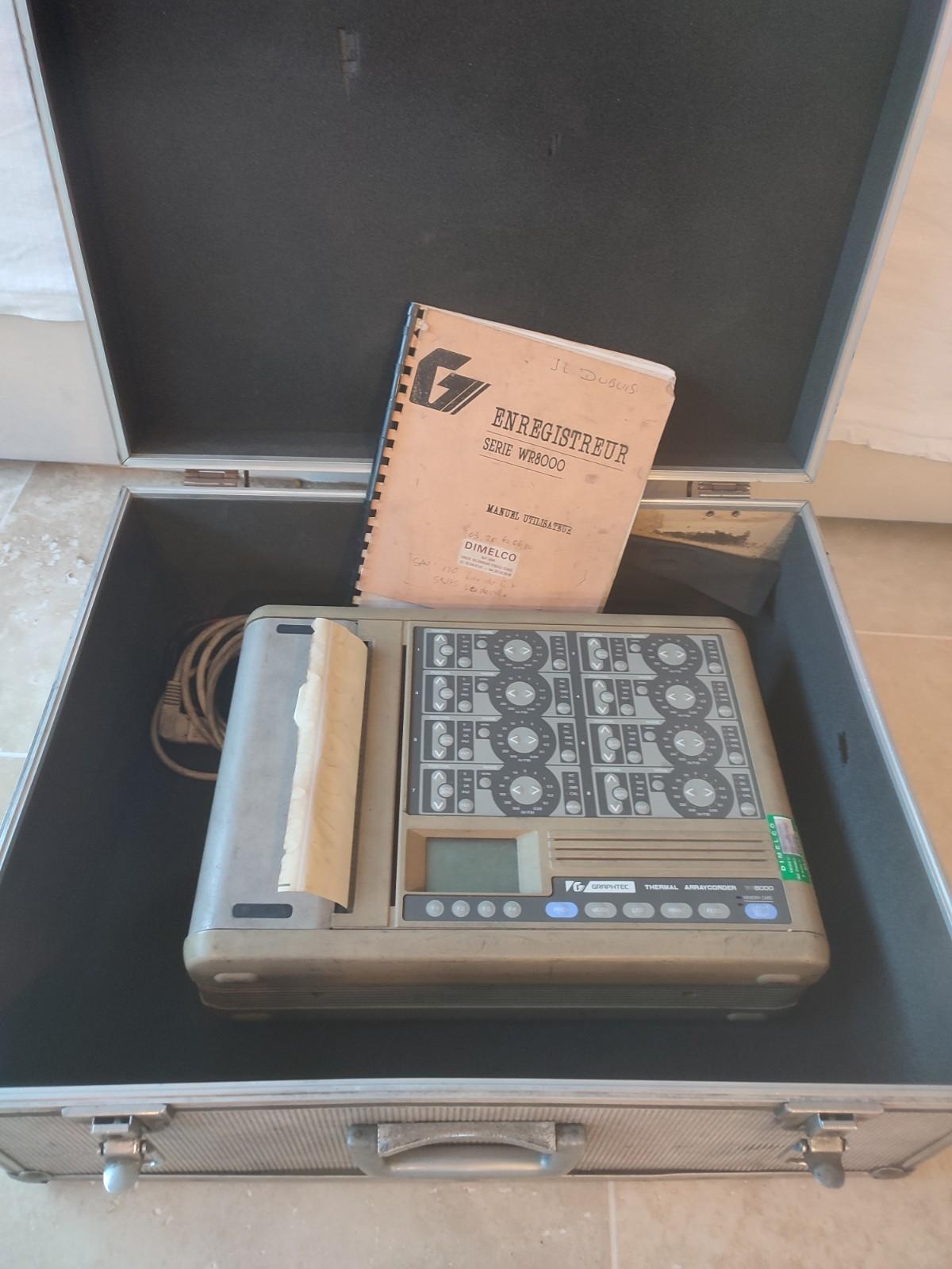 Enregistreur WR8000 en très bon état de fonctionnement