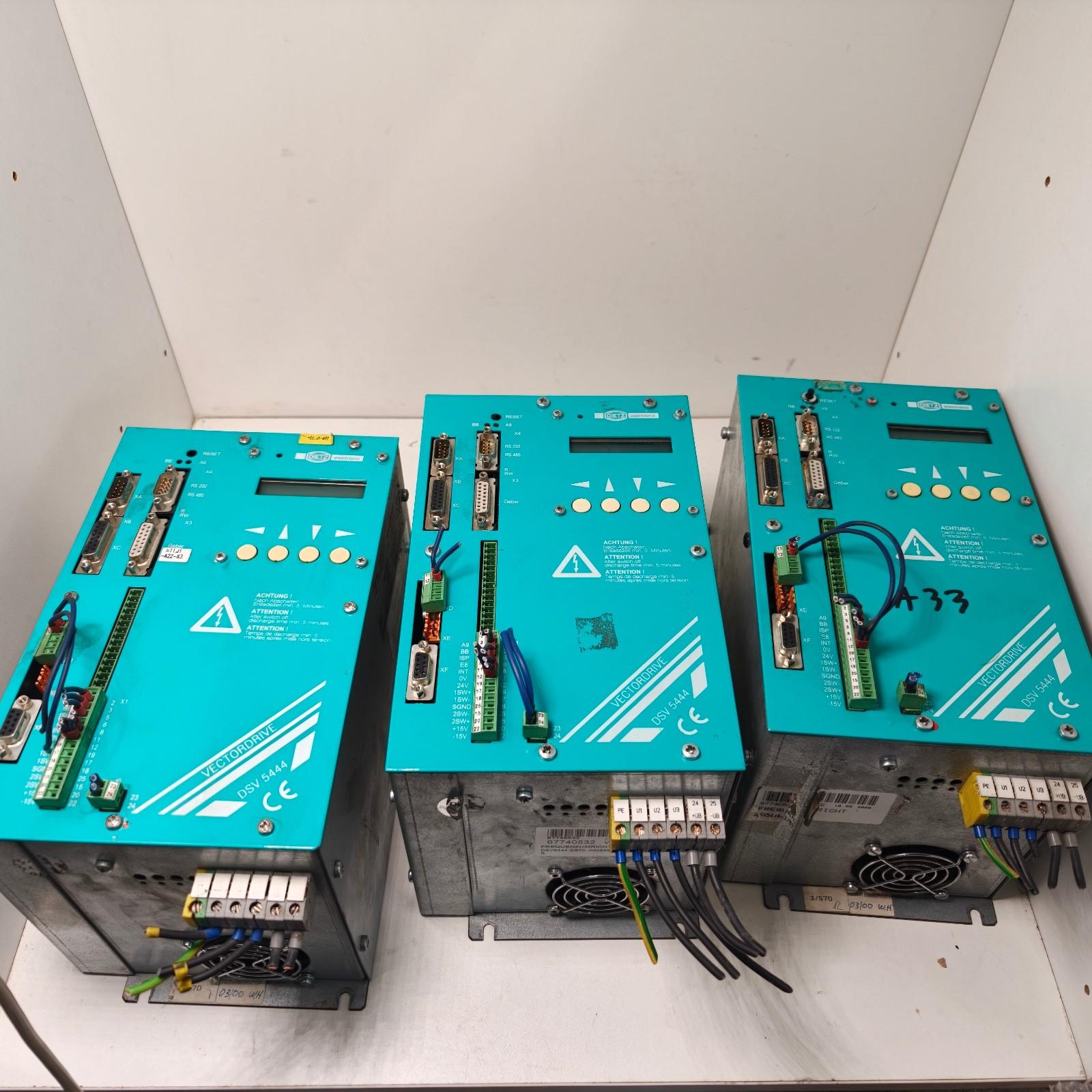 1x ELECTRONIC dsv5444-3/570 vectordrive dsv 5444