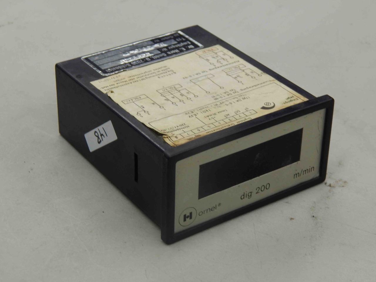 148 DA-4110-11 8013248 dig200 200 M/Min Digital Counter