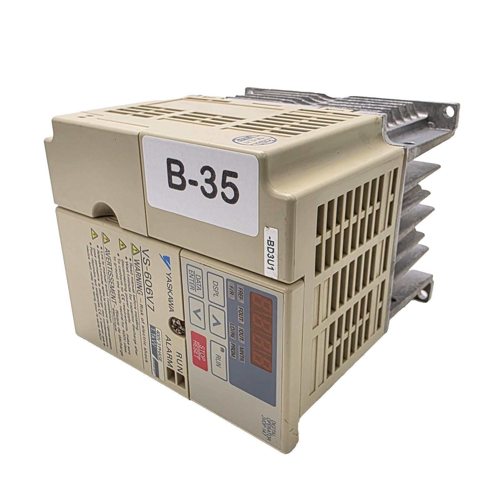 V7 Microdrive Inverter CIMR-V7CC40P7 1.1kW 400V 3-Phase