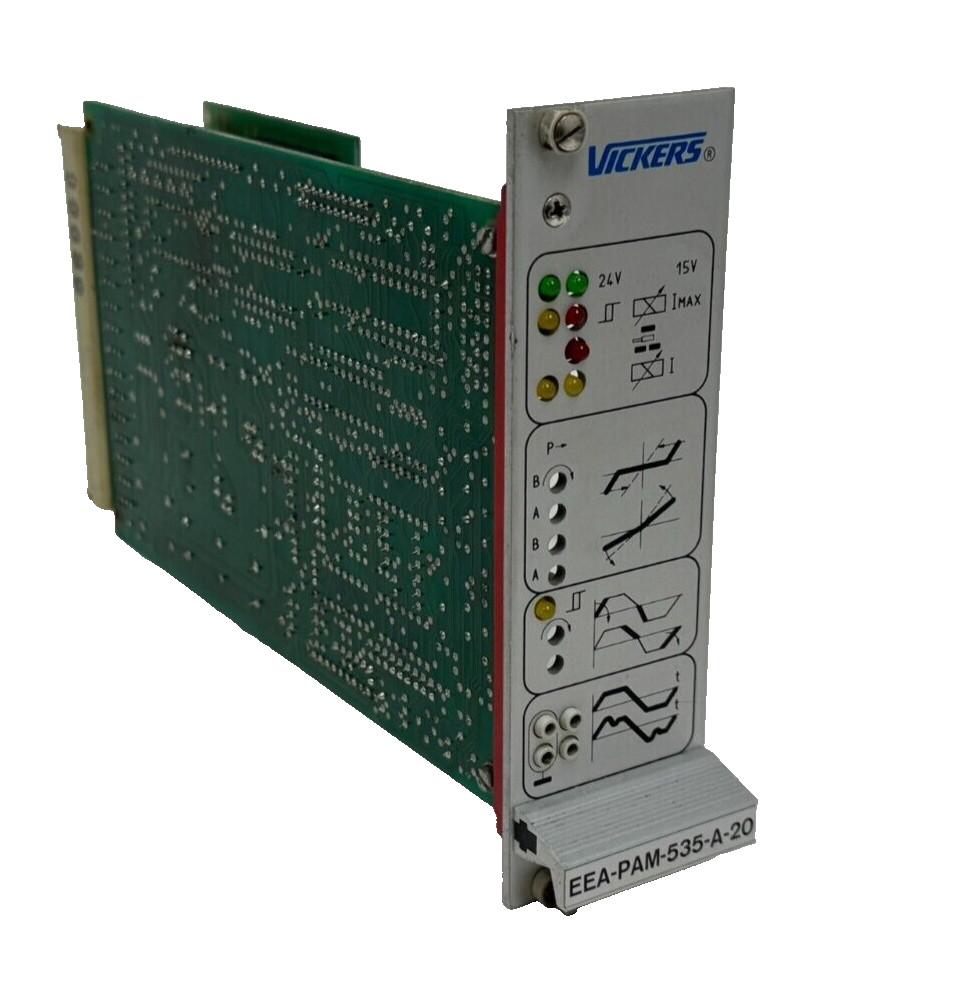 Utilisé VICKERS EEA-PAM-535-A-20 Puissance Carte KFDG4V-5/KFTG4V-5 529625