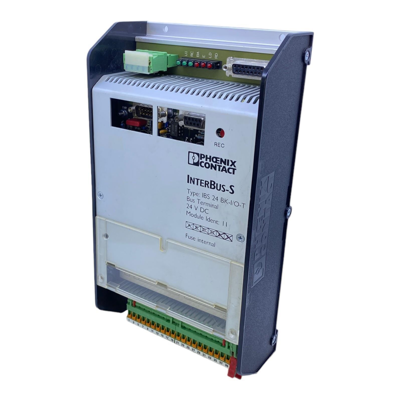 Module D'Entrée IBS24BK-I/O-T 2759980 24V DC INTERBUS-S