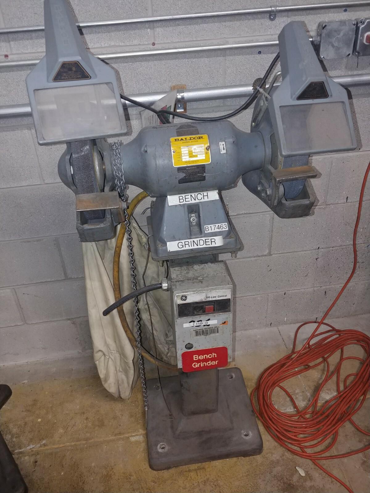 10" grinder 1021wd 1-1/2hp volt 1021w Electric Motor 1.5 HP Bench Wheel