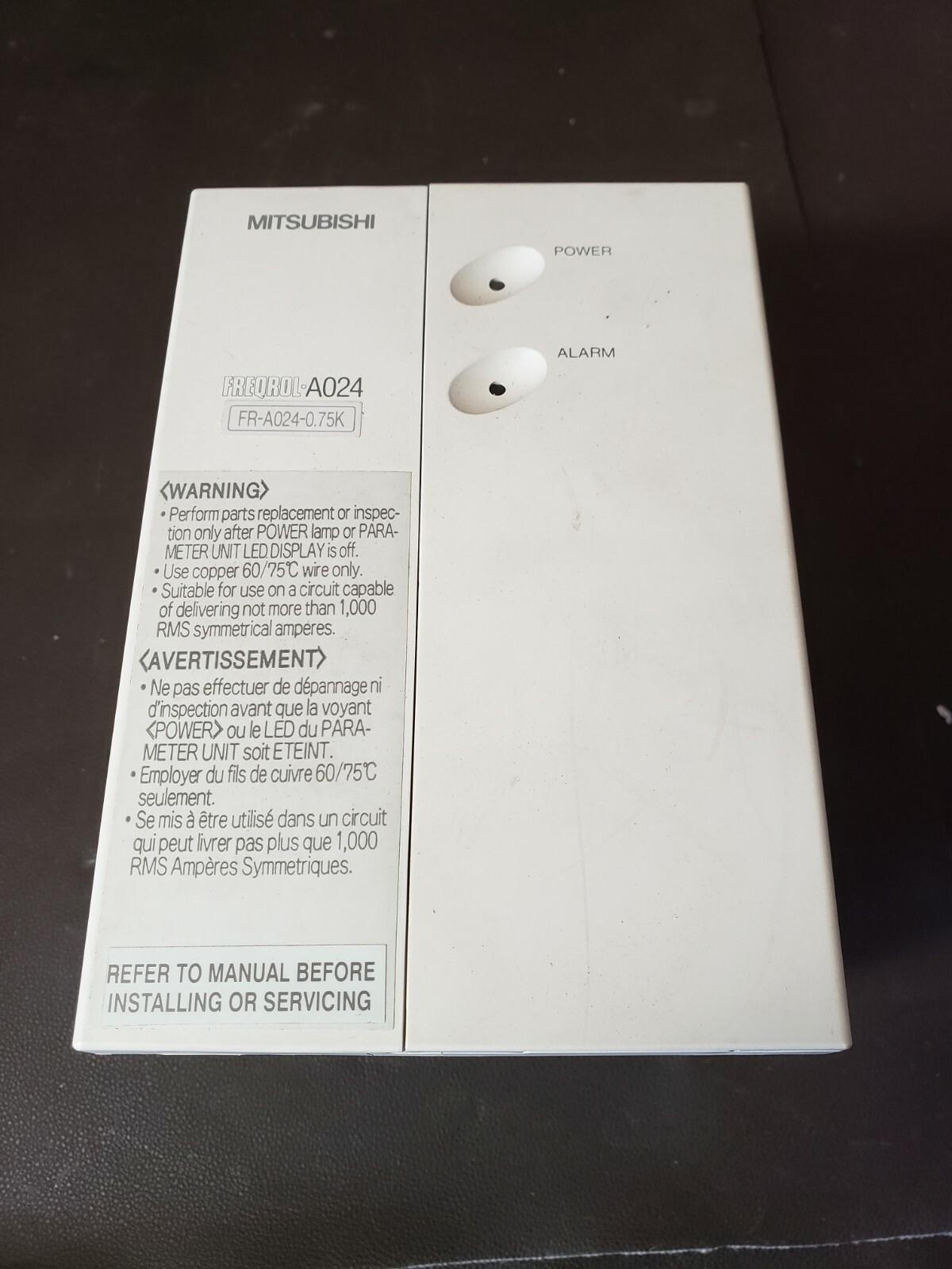 inverter Drive FR-A024-0.75K-UL FOR PARTS