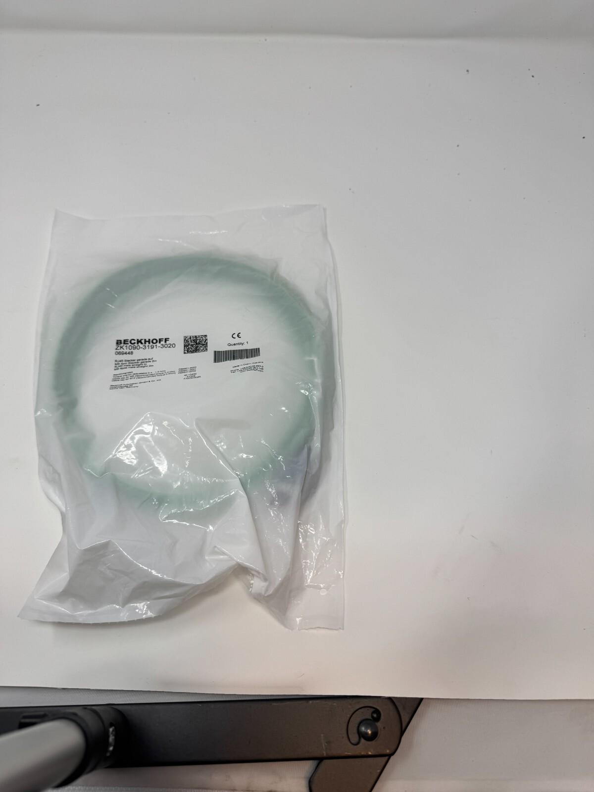 ZK1090-3191-3020 Ethercat Ethernet cable M8 2m