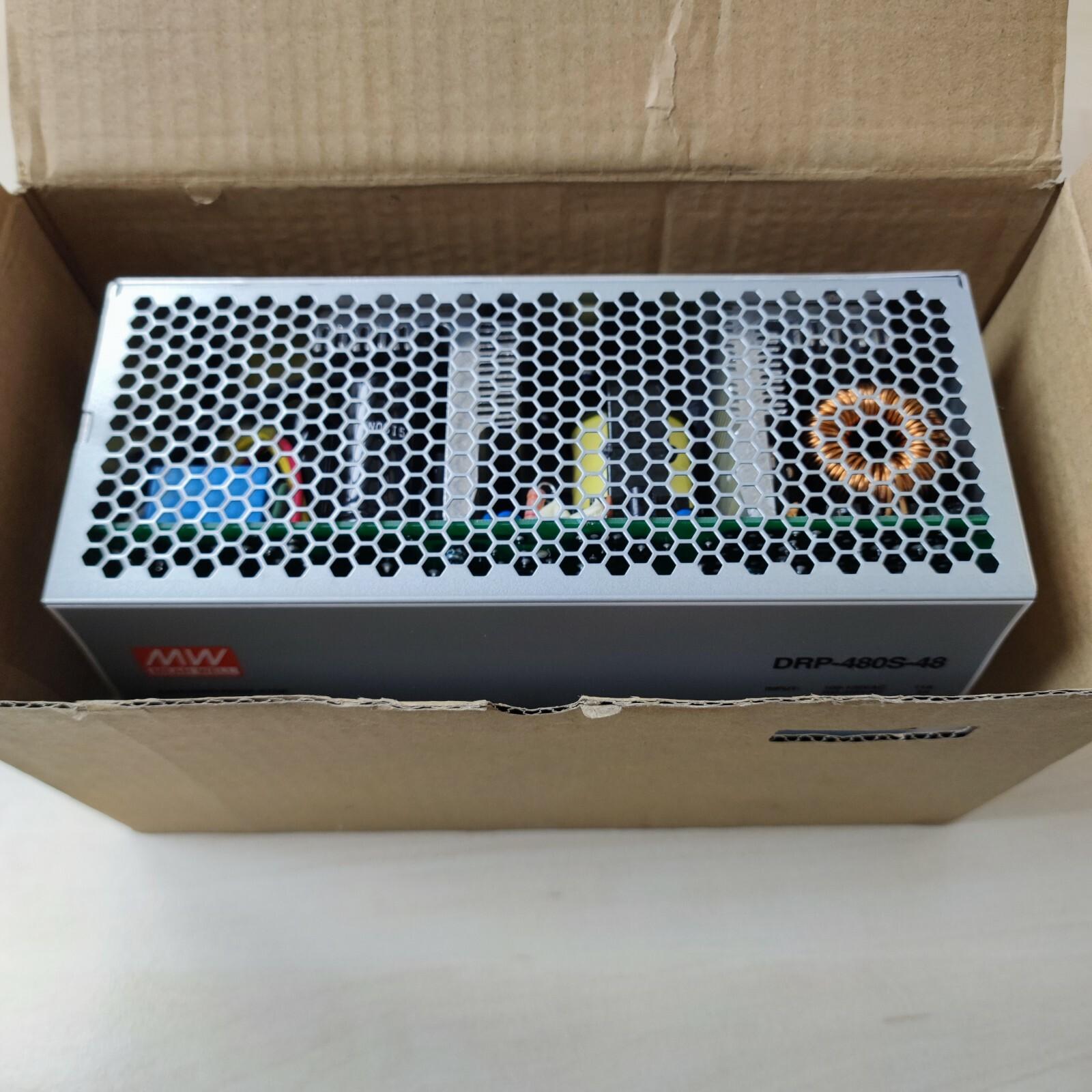 Alimentation en mode commutateur DRP-480S-48, sortie 48 DC, 10A...
