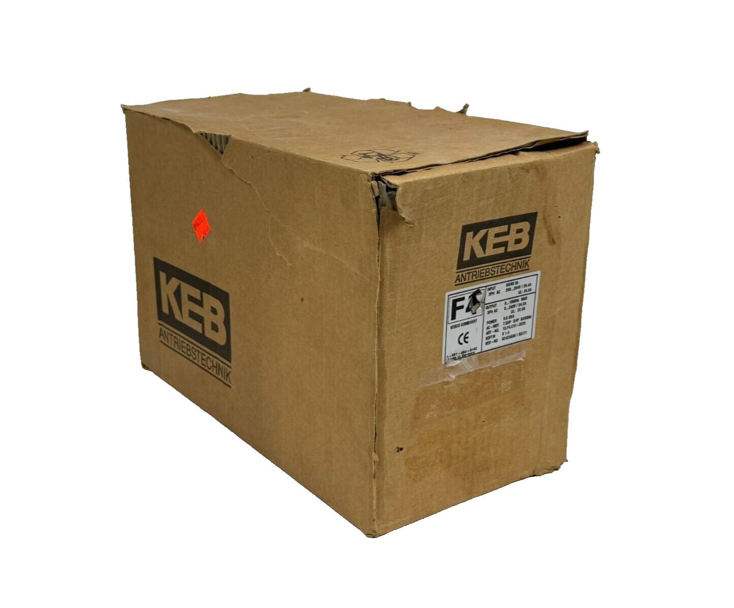 Neuf 13.F4.C1E-3220 Combivert F4 Drive 7.5HP 2/4P 200-264V 13F4C1E3220