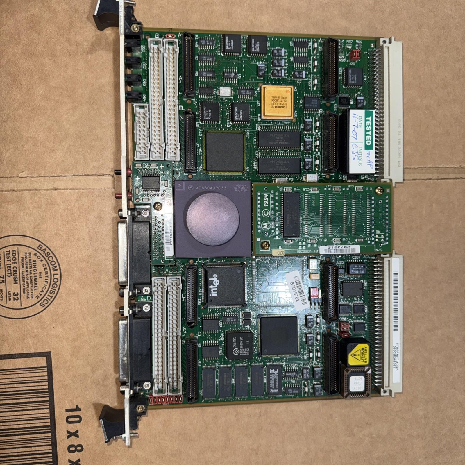 MVME162-522A MVME VME Serial 01-W3960B 65E