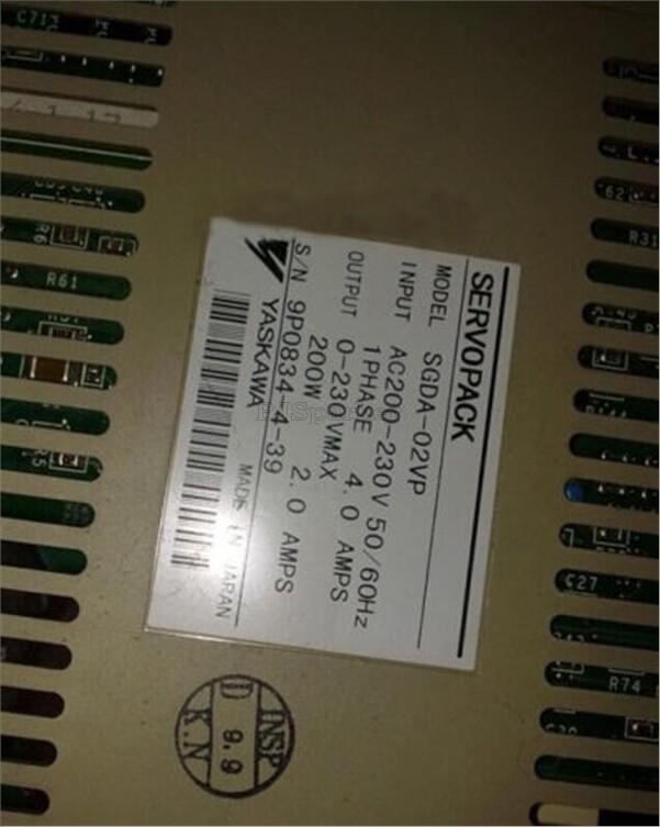 SGDA-02VP Servo Drive Plc Module