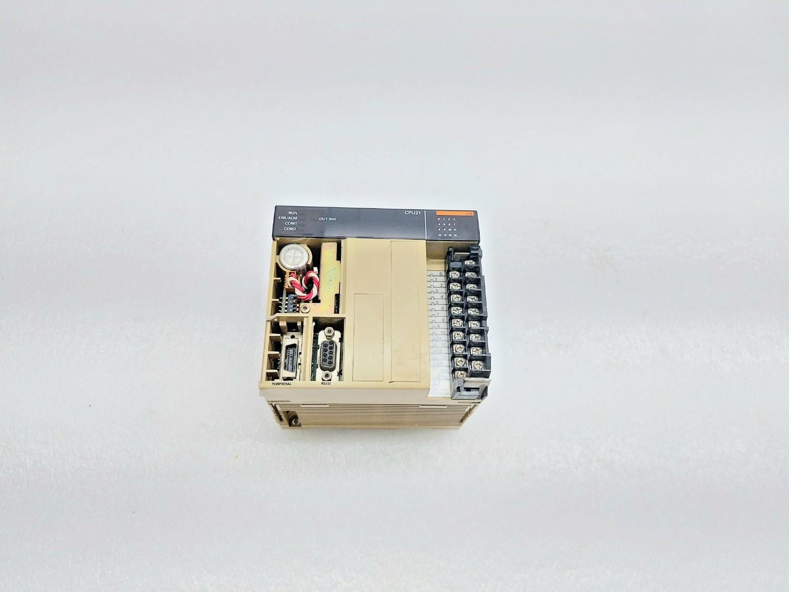 CQM1-CPU21-E CPU Unité 24V Dc 10mA 16 Points GZ Body Endommagé) Utilisé