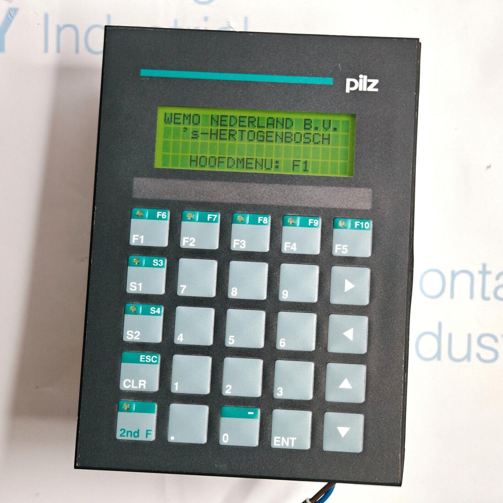PXT 305 COM-LC 24V BOOT V:2.02 OPERATOR PANE B25 604