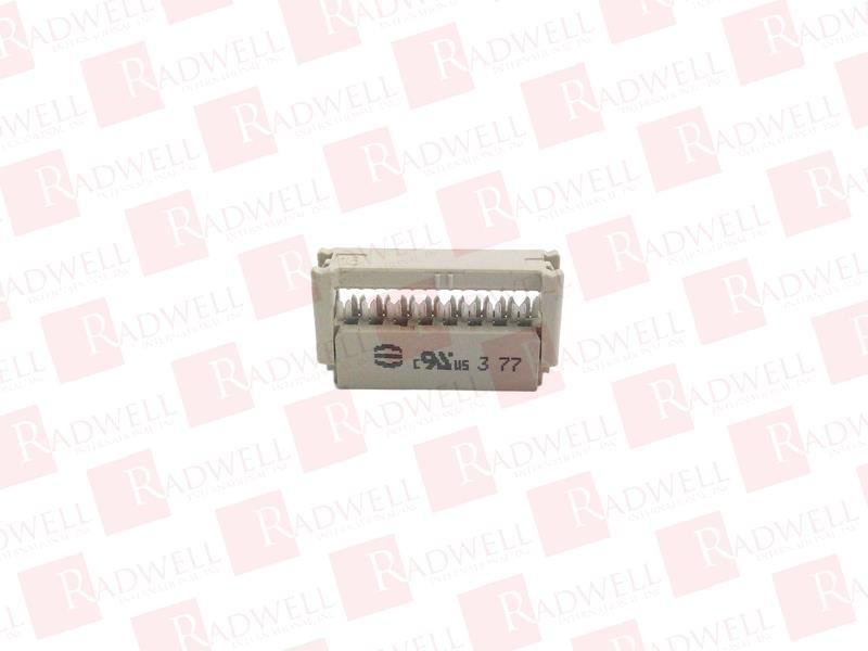 Female connector, Rated current: ‌2.5 A, Thermoplastic resin (PBT), Grey, Contacts: 16, Performance level: 3