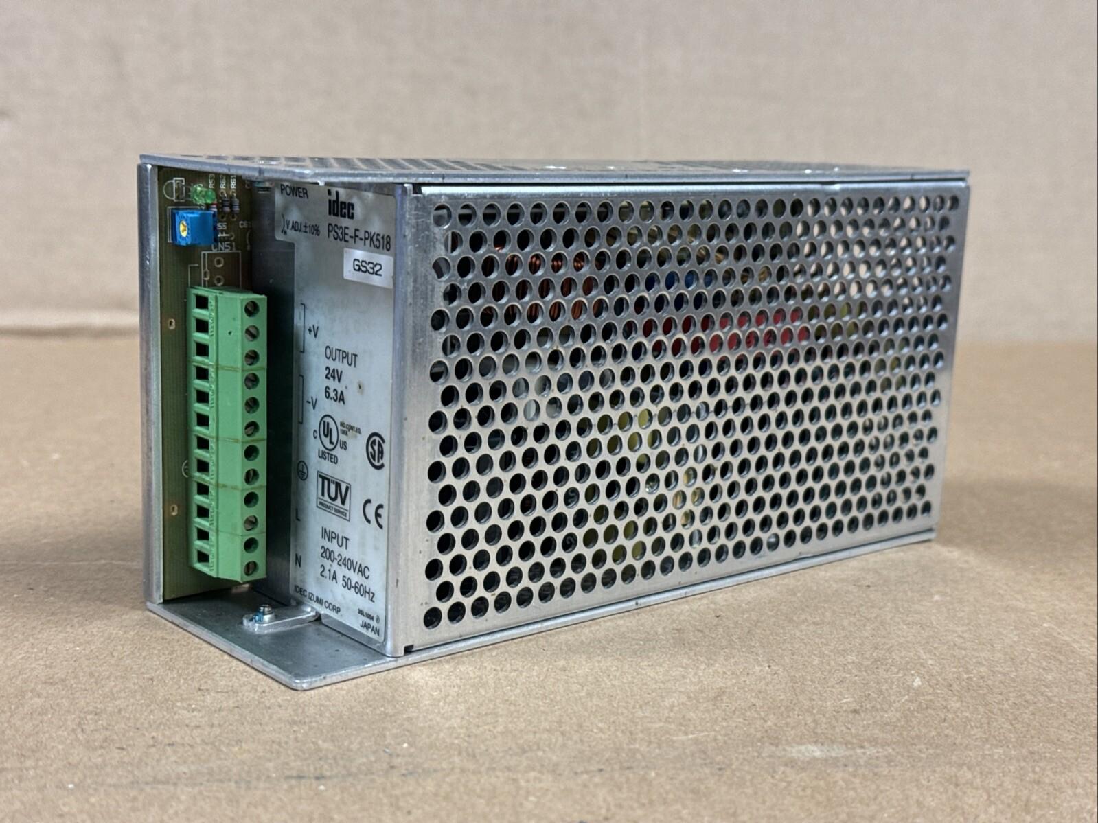 PS3E-F-PK518 Power Supply 200-240V IN 24V 6.3A OUT
