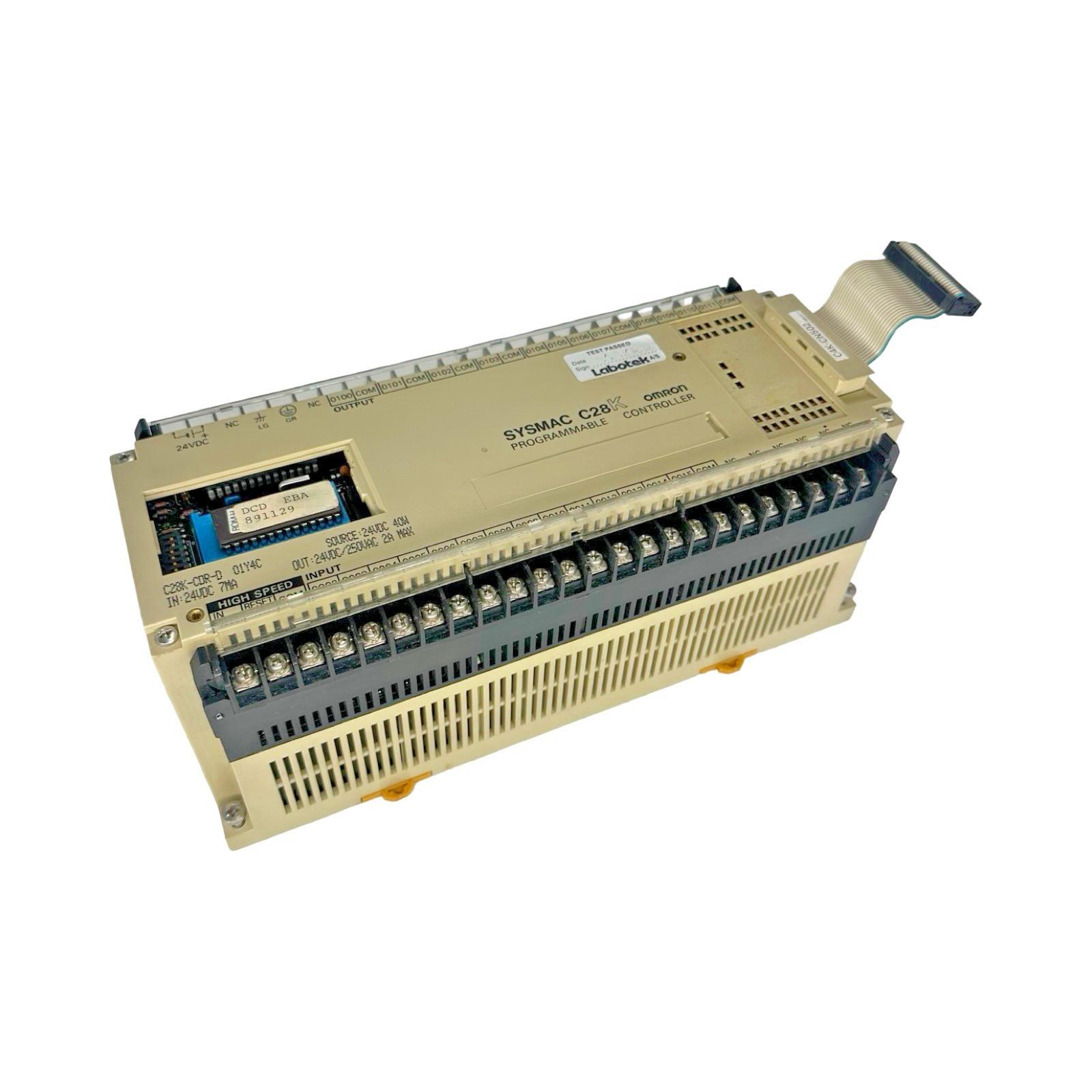 SYSMAC C28K Contrôleur SPS C28K-CDR-D 24VDC Module de contrôle PLC